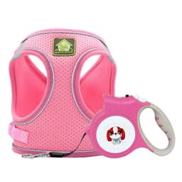 image-Dog Harness Vest Leash Set for Small Dogs Puppies