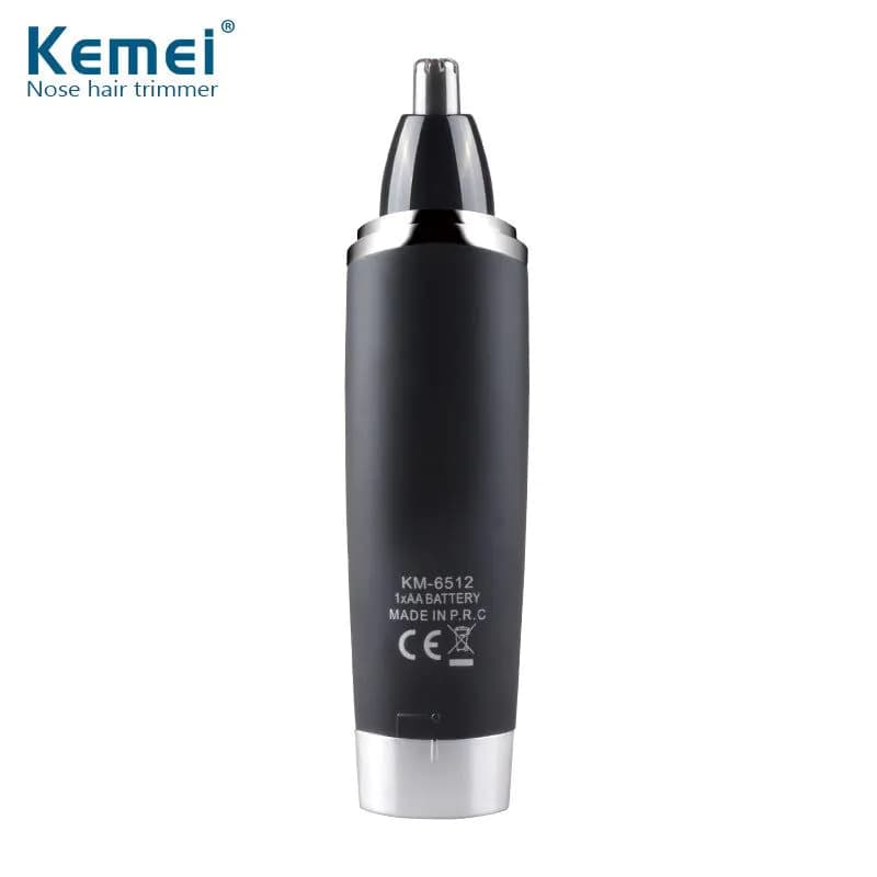 image-KEMEI KM-6512 Nose Hair Trimmer Battery Operated