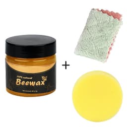 image-Beeswax Wood Furniture Polish Waterproof Care Wax