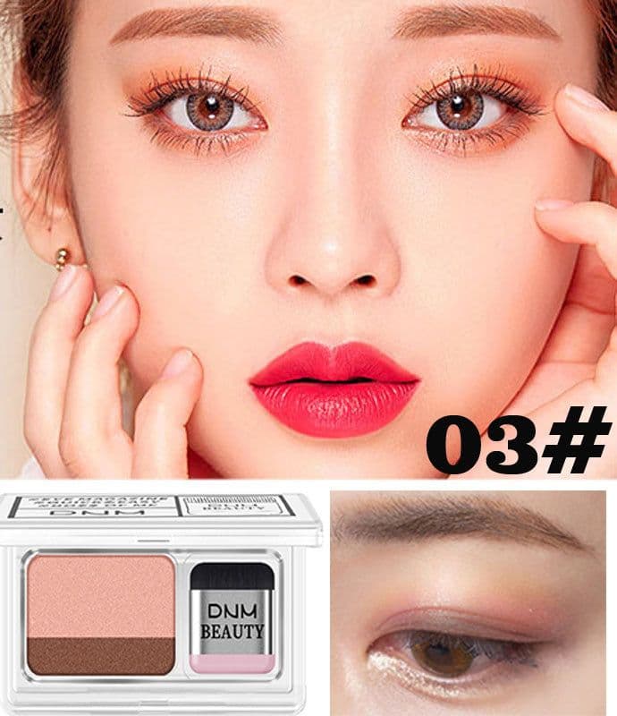 image-DNM Lazy Two-Color Gradient Pearlescent Eye Shadow Waterproof