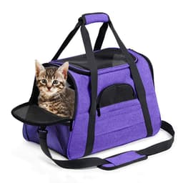image-Pet Carrier Backpack Crossbody Bag Nylon 10kg Capacity