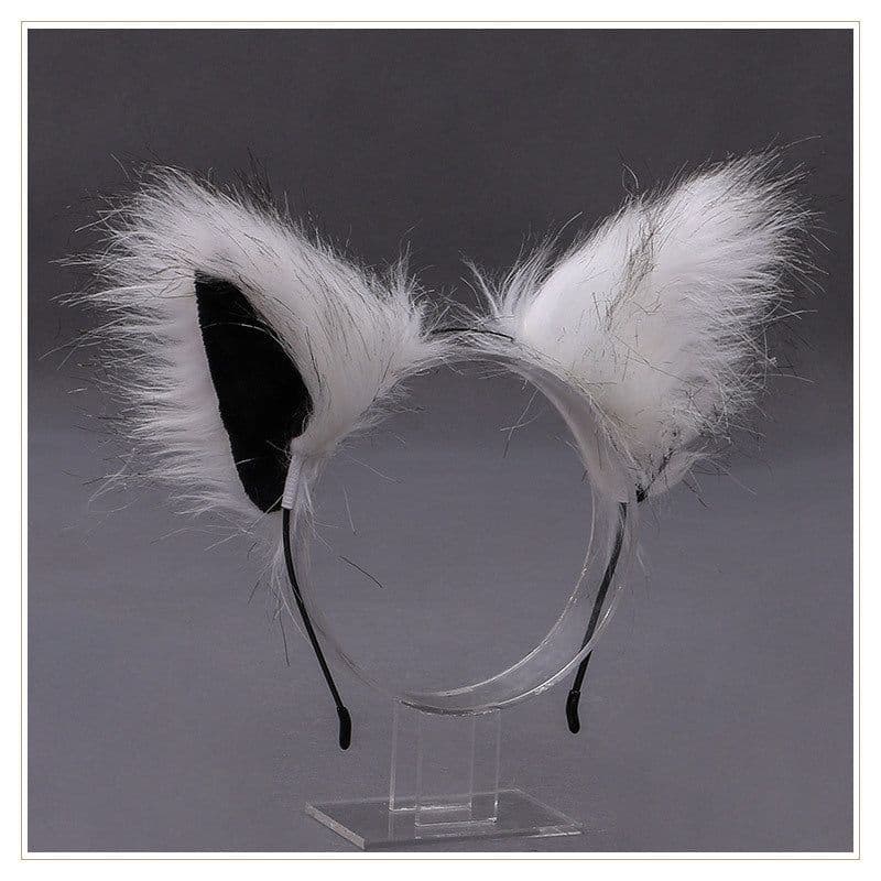 image-Fox Ears Headband Cat Girl Maid Headdress Hair Accessories