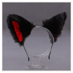 image-Fox Ears Headband Cat Girl Maid Headdress Hair Accessories