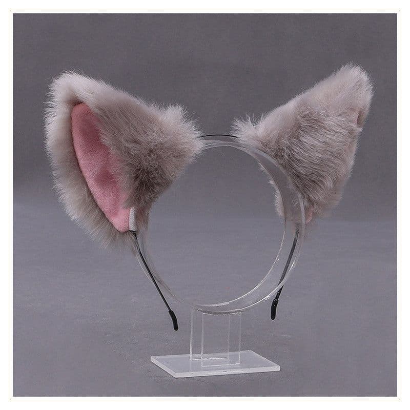 image-Fox Ears Headband Cat Girl Maid Headdress Hair Accessories