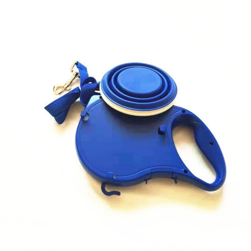 image-Aqua Leash Multifunctional Pet Leash with Water Bottle