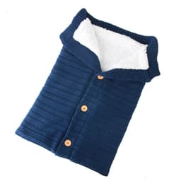 image-Baby Knit Sleeping Bag Winter Swaddle Wrap Stroller Blanket