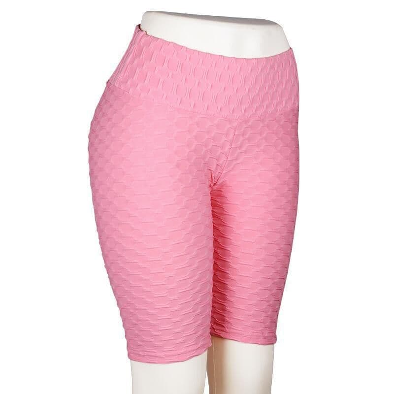 image-Ou Yong Women's Jacquard Yoga Leggings Cropped Fitness Pants