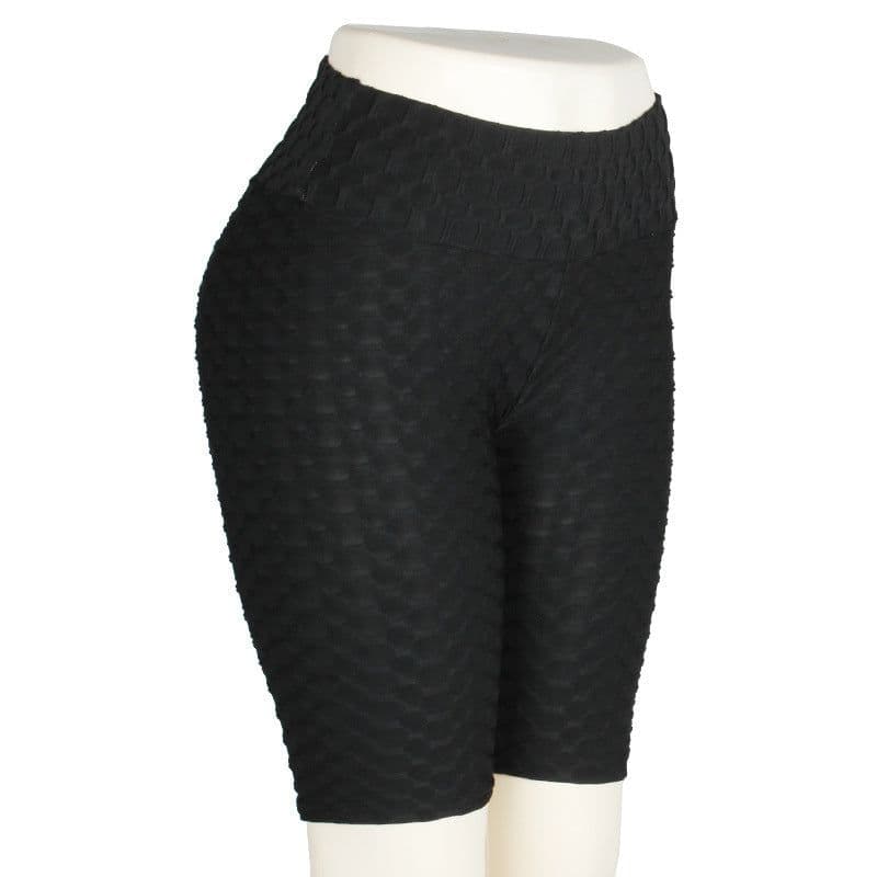 image-Ou Yong Women's Jacquard Yoga Leggings Cropped Fitness Pants