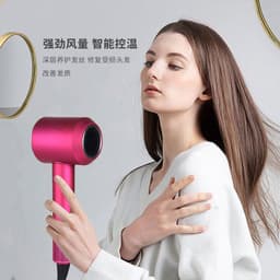 image-CHJPRO X6 Hair Dryer 1600W Negative Ion Hot Cold Wind