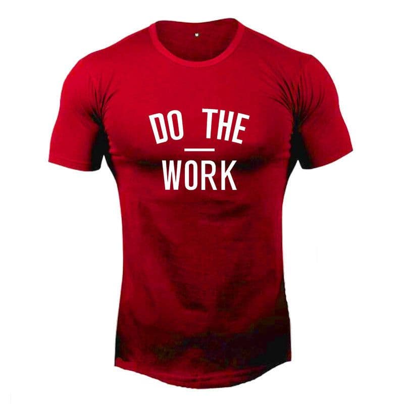 image-Men's Cotton Graphic Print T-Shirt Short Sleeve Athletic Casual