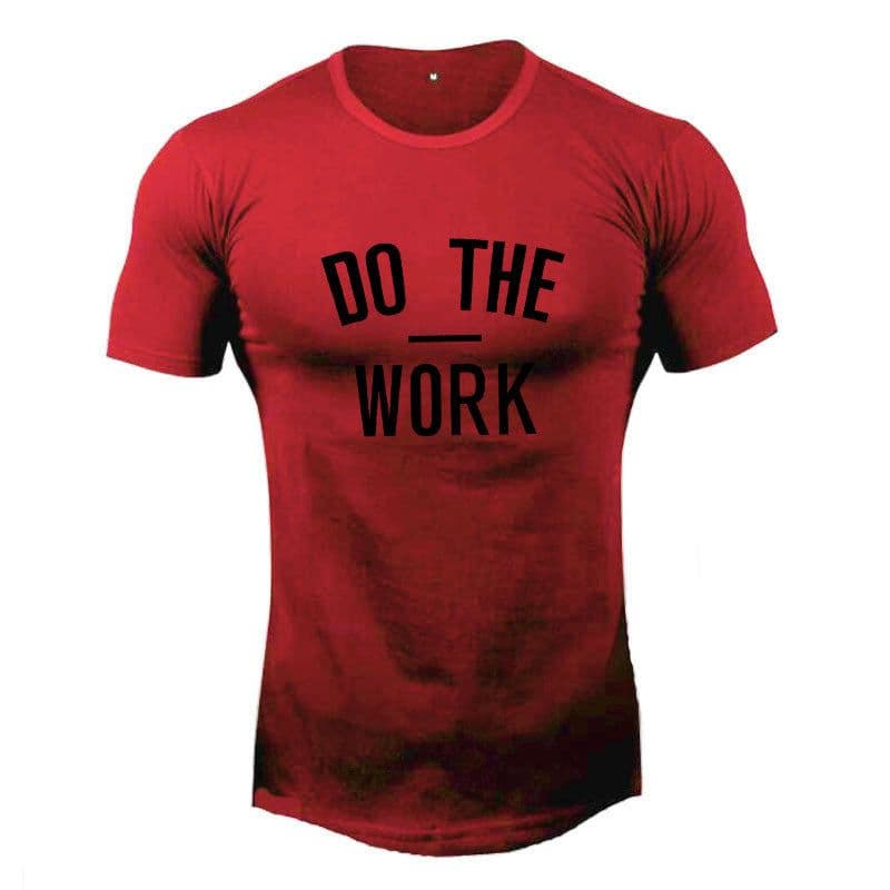 image-Men's Cotton Graphic Print T-Shirt Short Sleeve Athletic Casual