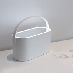 image-MUID Portable Makeup Box with Mirror and Storage Organizer