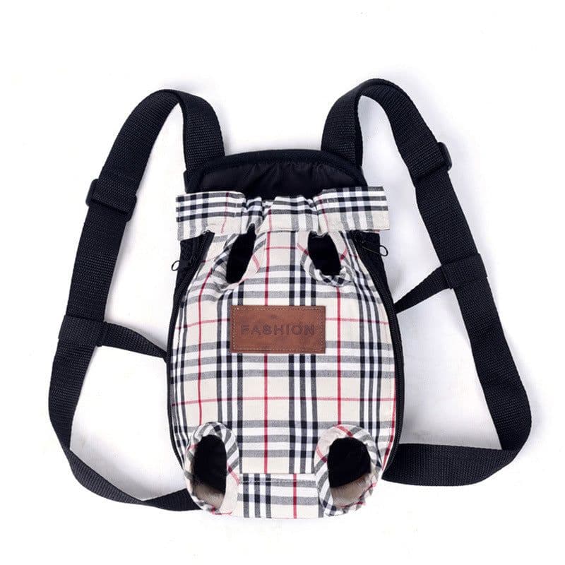 image-Pet Backpack Carrier Chest Bag for Small Dogs and Cats