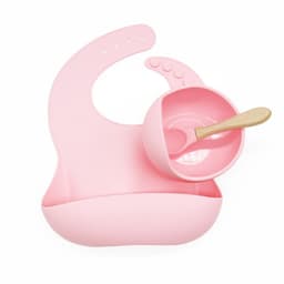image-Melikeycolour Silicone Suction Bowl Set for Baby Feeding