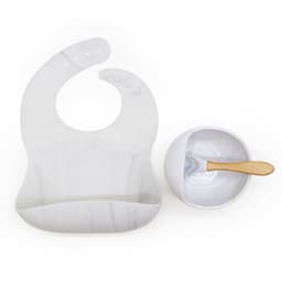 image-Melikeycolour Silicone Suction Bowl Set for Baby Feeding