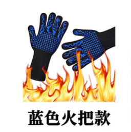 image-High Temperature BBQ Oven Gloves Aramid Heat Resistant 500-800°F