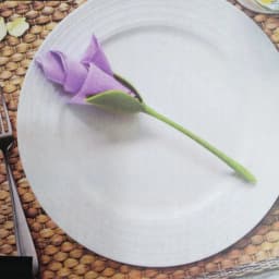 image-Origami Flower Napkin Holder Set of 4