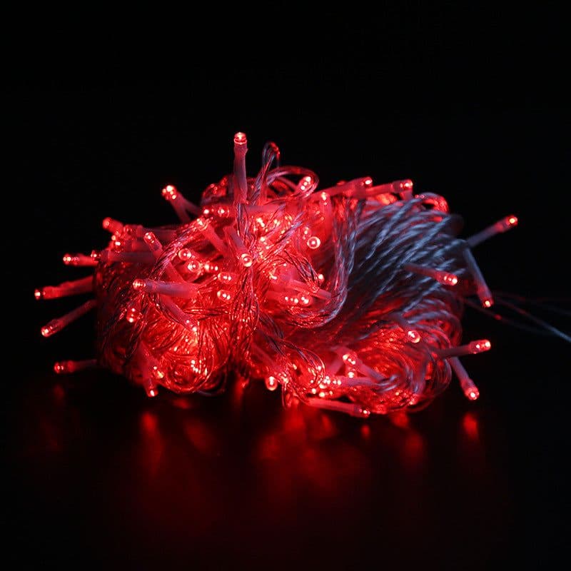 image-LED String Lights 100 LED 10M Wedding Festival Outdoor Decor