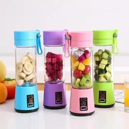 image-Portable Rechargeable Mini Juicer Cup Electric Blender