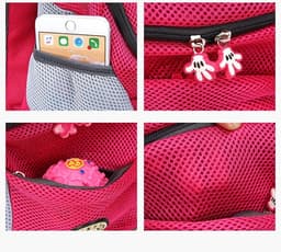 image-Pet Backpack Dog Carrier Bag Oxford Portable Travel
