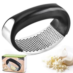 image-Stainless Steel Manual Garlic Press Multi-Purpose Kitchen Tool