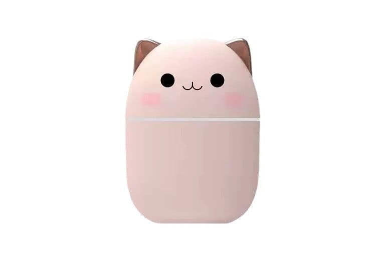 image-Aoxinfeipower USB Humidifier A301 Cat Design with Ambient Light