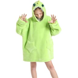 image-TV Blanket Hoodie Wearable Blanket Sweatshirt for Kids and Adults