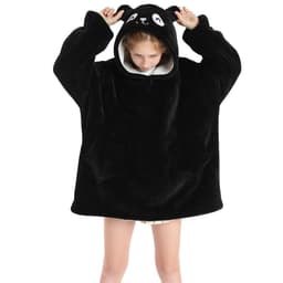 image-TV Blanket Hoodie Wearable Blanket Sweatshirt for Kids and Adults