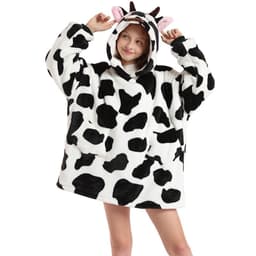 image-TV Blanket Hoodie Wearable Blanket Sweatshirt for Kids and Adults