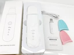 image-Ultrasonic Skin Scrubber Pore Cleaner Blackhead Remover