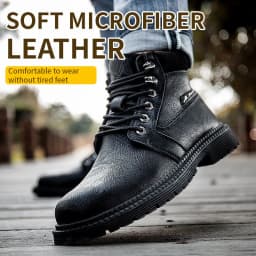 image-Sheng Baodao Steel Toe Safety Shoes Anti-Smashing Work Boots