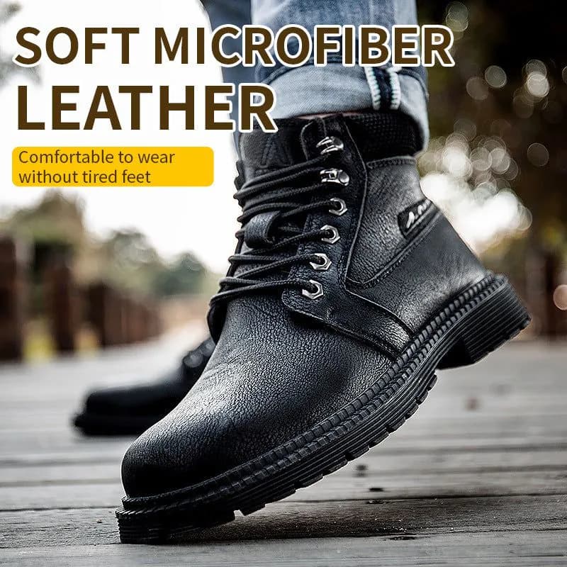 image-Sheng Baodao Steel Toe Safety Shoes Anti-Smashing Work Boots