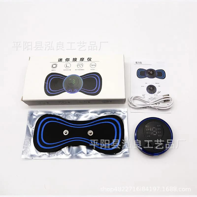 image-Cross-border Pulse Mini Massager Cervical Shoulder Neck Massage Patch