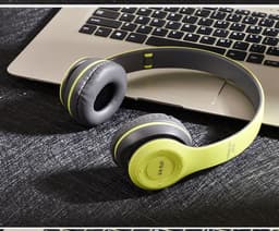 image-Wireless Bluetooth 5.0 Headset Foldable Stereo Over-Ear
