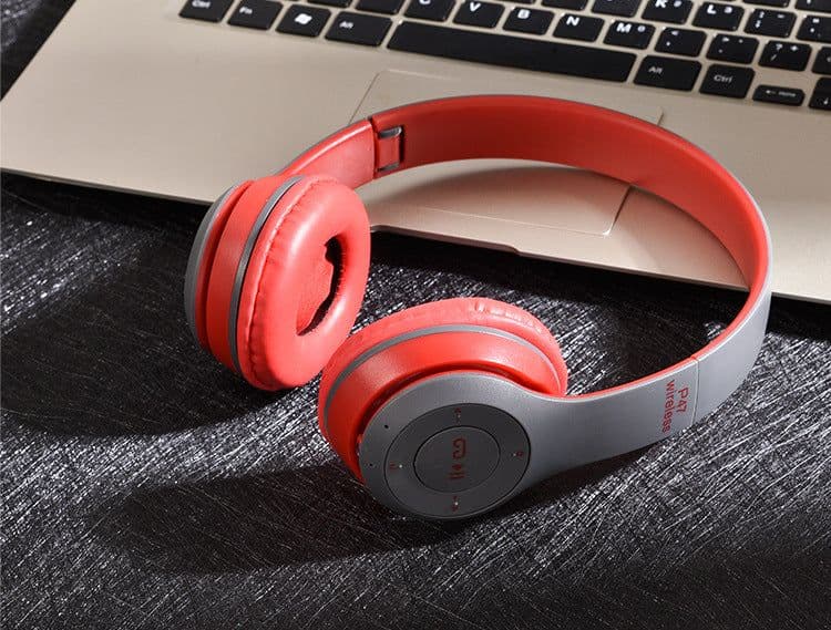 image-Wireless Bluetooth 5.0 Headset Foldable Stereo Over-Ear
