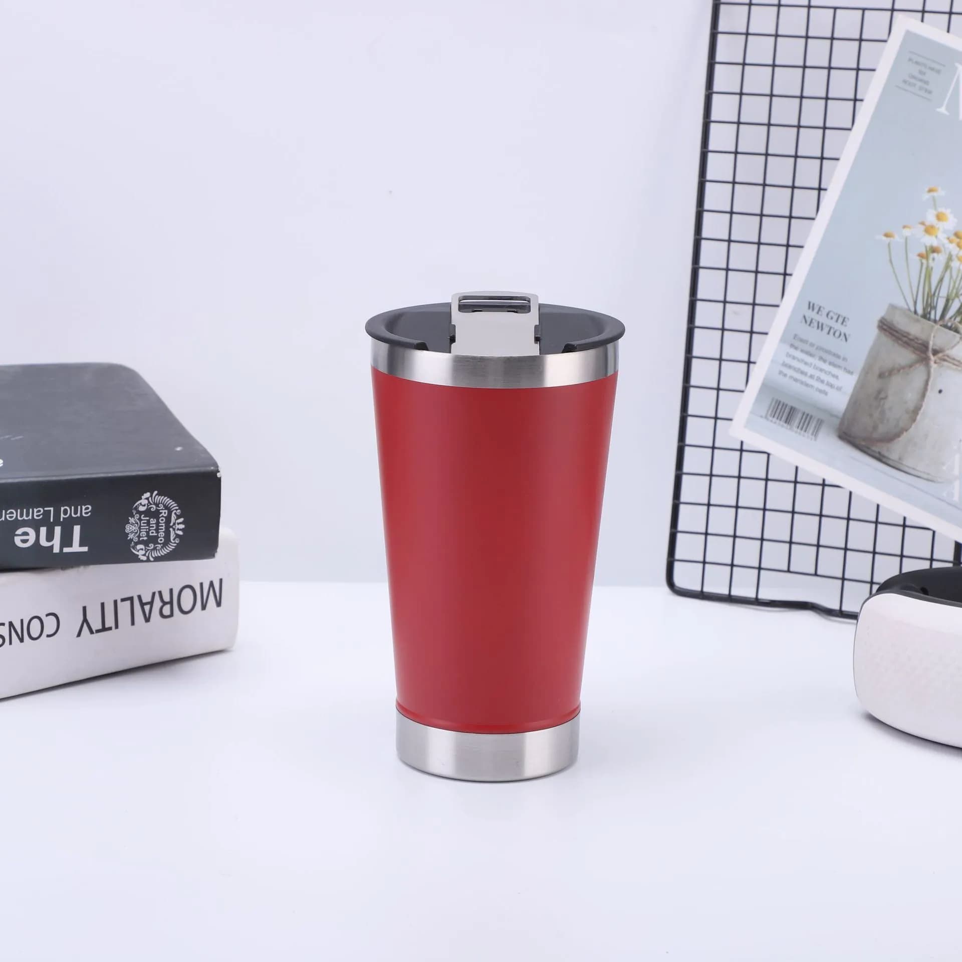 image-Feiying 20oz Stainless Steel Insulated Tumbler with Opener