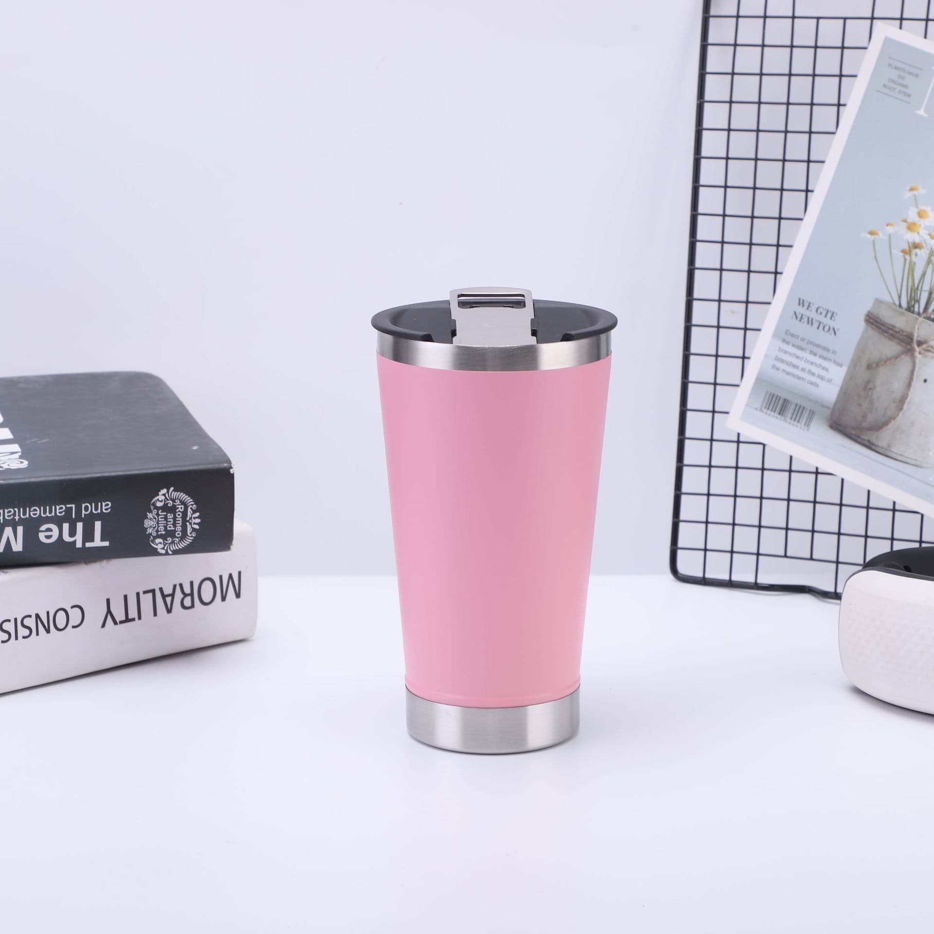 image-Feiying 20oz Stainless Steel Insulated Tumbler with Opener