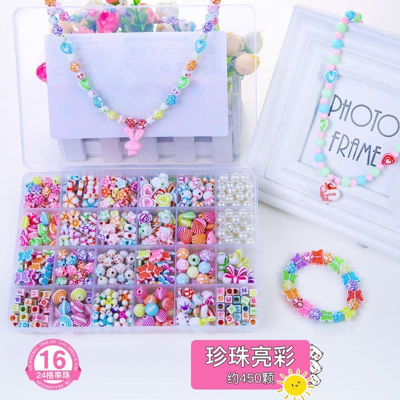 image-24-Grid Beaded Toy Set for Children Educational Hand-Eye Training