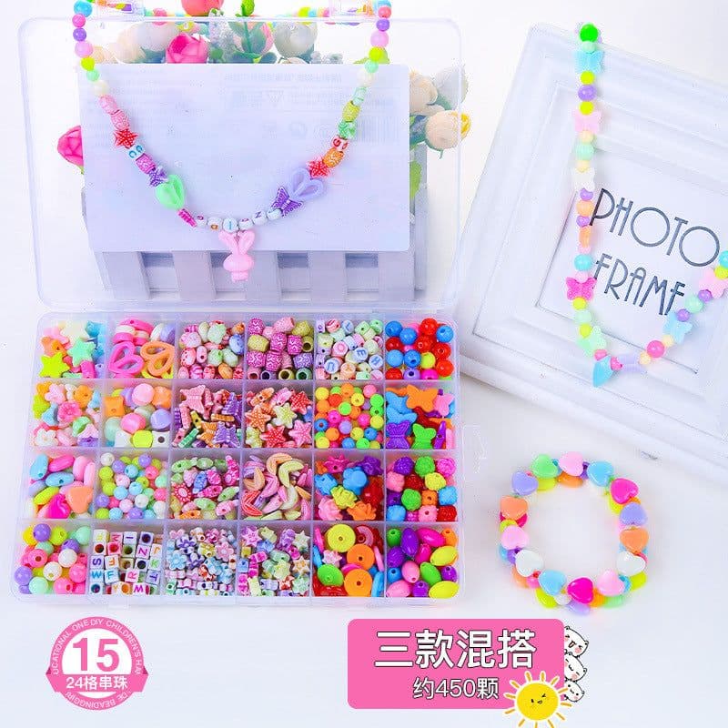 image-24-Grid Beaded Toy Set for Children Educational Hand-Eye Training