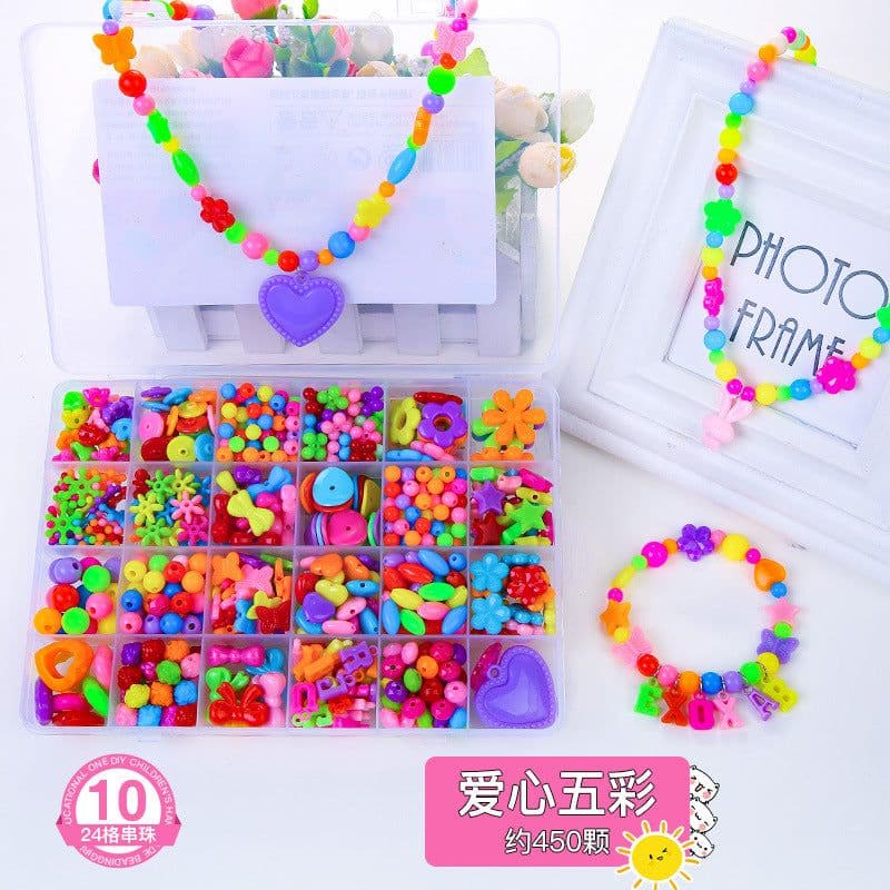 image-24-Grid Beaded Toy Set for Children Educational Hand-Eye Training