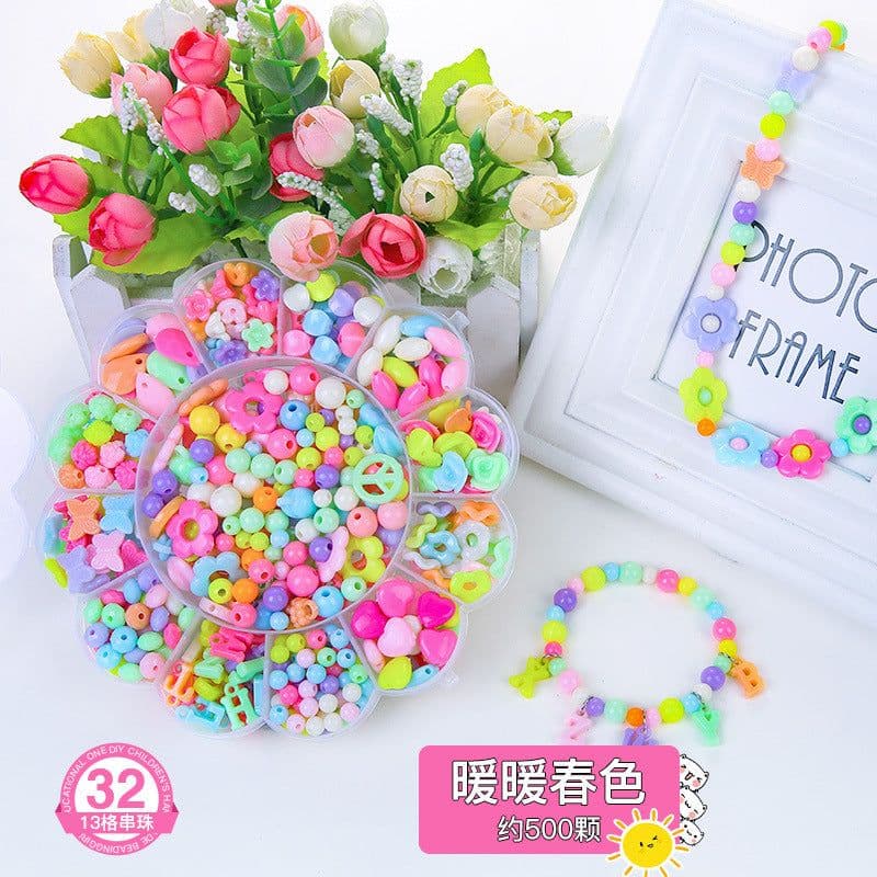 image-24-Grid Beaded Toy Set for Children Educational Hand-Eye Training