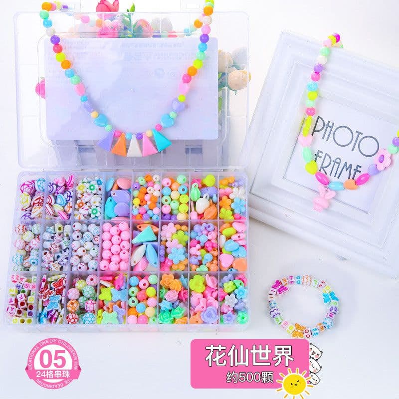image-24-Grid Beaded Toy Set for Children Educational Hand-Eye Training