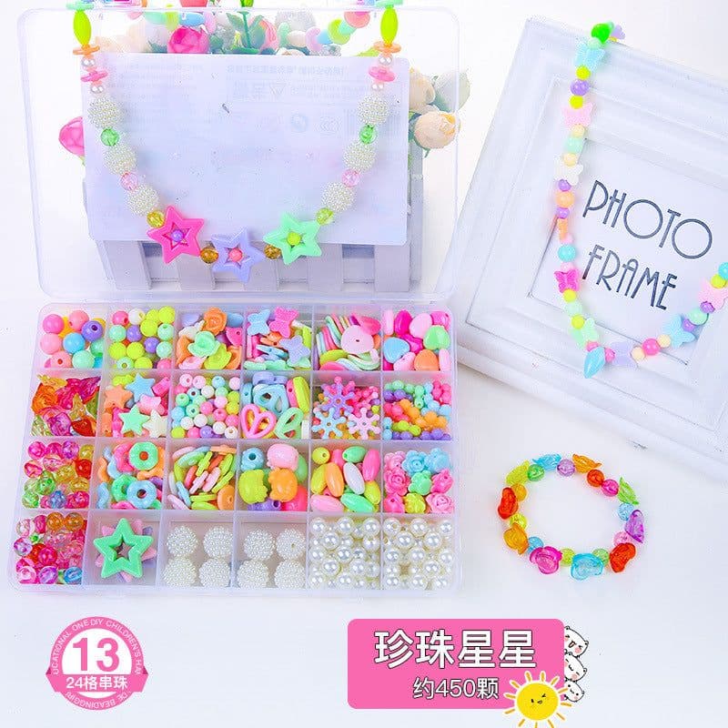 image-24-Grid Beaded Toy Set for Children Educational Hand-Eye Training
