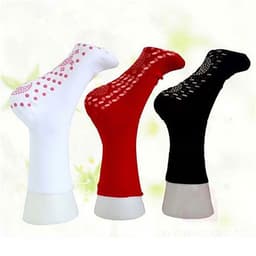 image-Self-Heating Tourmaline Socks Mid-Tube Warm Massage Cotton Socks