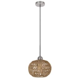image-60W Medan Roped Pendant Fixture