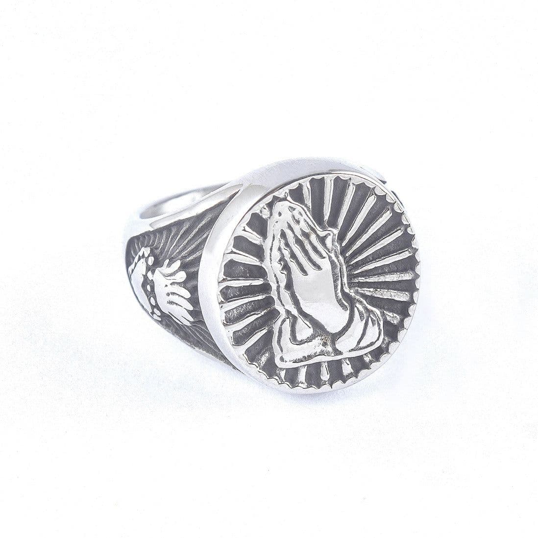image-Stainless Steel Geometric Octopus Ring Vintage Unisex