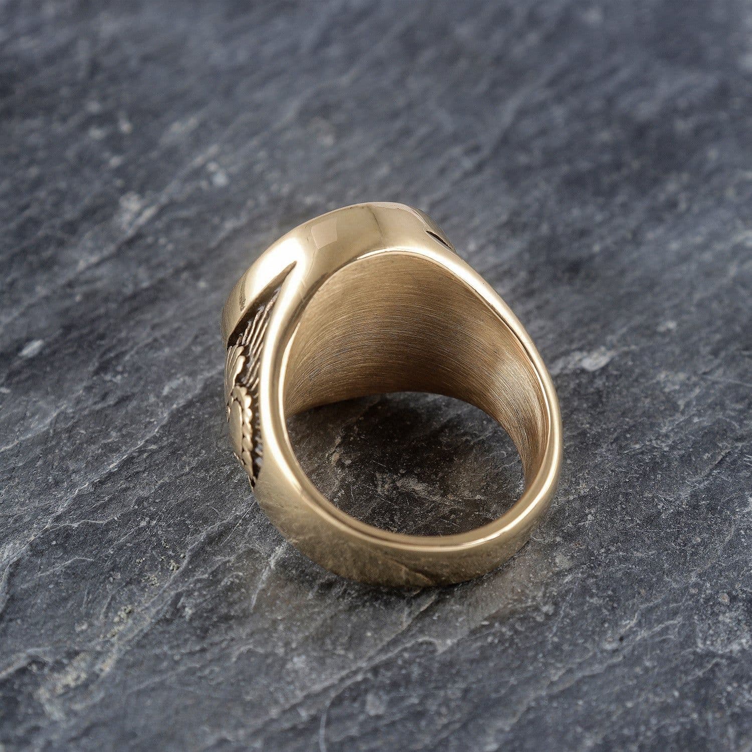 image-Stainless Steel Geometric Octopus Ring Vintage Unisex