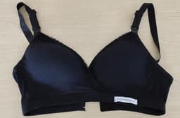 image-Cross Breastfeeding Bra Wireless Double Buckle Maternity Nursing Bra