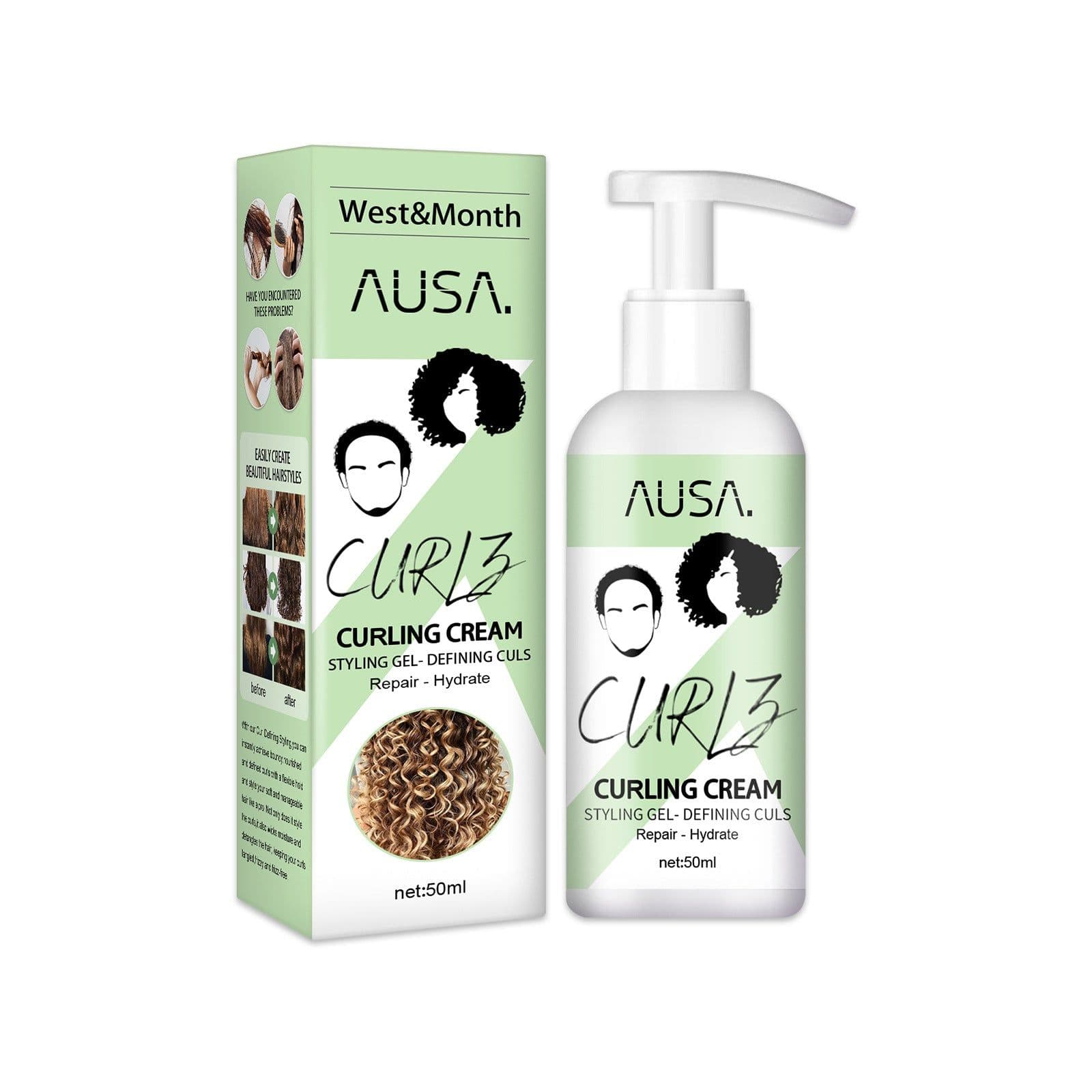 image-West&Month Curly Hair Elastin 50ml Anti-Frizz Styling Cream