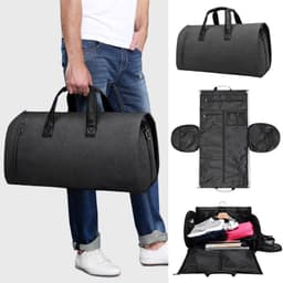 image-Famous Deer Travel Duffel Bag 36-55L with Wet Dry Separation